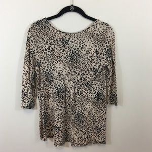 Anthropologie Tops - Anthropologie W5 Leopard Print Top Anthropologie Tops - Anthropologie W5 Leopard Print Top